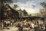 Jan the elder Brueghel St Martin painting